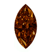 4mmx2mm - Faceted Marquise Cut Zirconia Fancy Brown