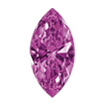 3mmx1.5mm - Faceted Marquise Cut Zirconia Lilac