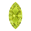 4mmx2mm - Faceted Marquise Cut Zirconia Peridot