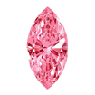 3mmx1.5mm - Faceted Marquise Cut Zirconia Salmon Pink