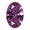 6mmx8mm - Faceted Oval Cut Zirconia Amethyst
