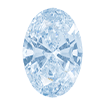 6mmx8mm - Faceted Oval Cut Zirconia Periwinkle