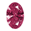 6mmx8mm - Faceted Oval Cut Zirconia Red