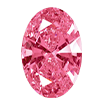 6mmx8mm - Faceted Oval Cut Zirconia Salmon Pink