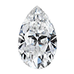 2mmx3mm - Faceted Pear Cut Genuine Diamond