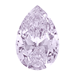 5mmx8mm - Faceted Pear Cut Zirconia Lavender