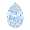2mmx3mm - Faceted Pear Cut Zirconia Periwinkle