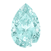 2mmx3mm - Faceted Pear Cut Zirconia Pistachio