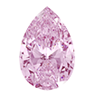 2mmx3mm - Faceted Pear Cut Zirconia Primrose