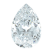 3mmx5mm - Faceted Pear Cut Zirconia Cubic Zirconia