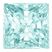 4mm - Faceted Princess Cut Zirconia