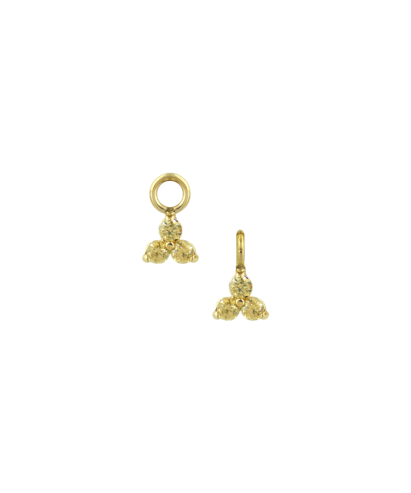 Faceted Trio Charm