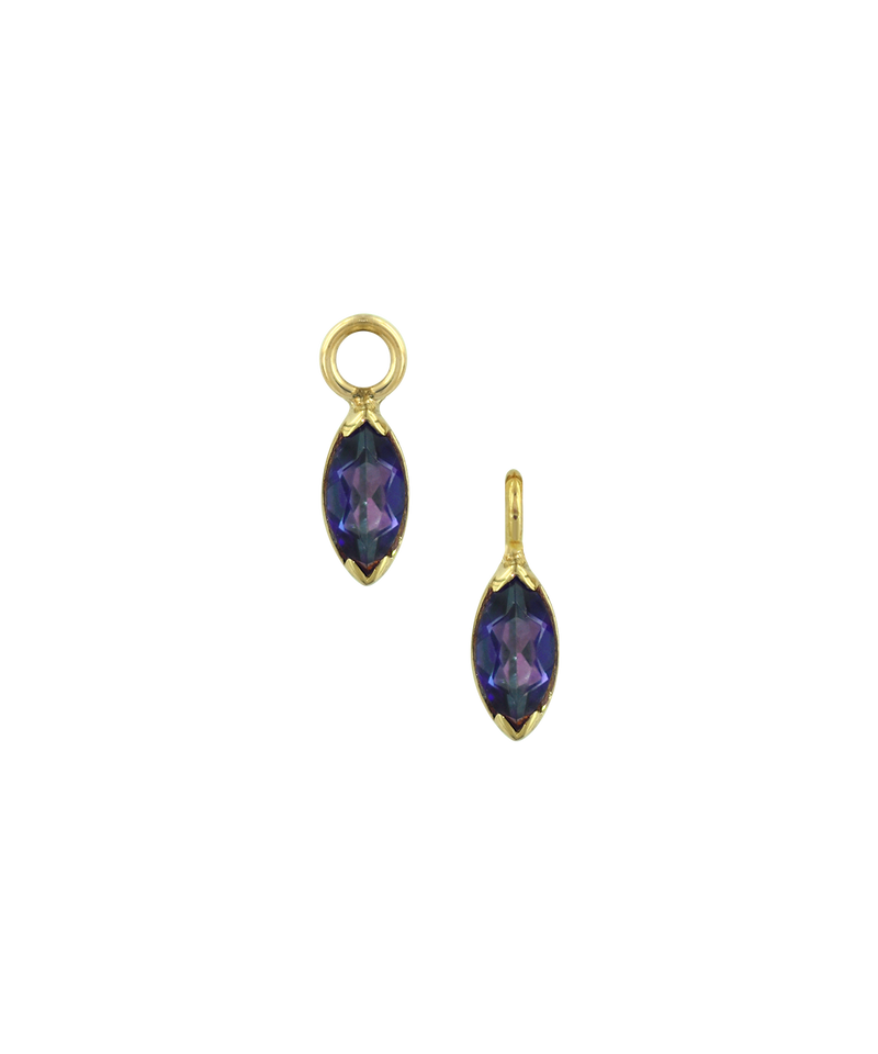 Marquise Bezel Charm