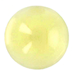 3mm - Orb Cut Ceramic Canary Yellow