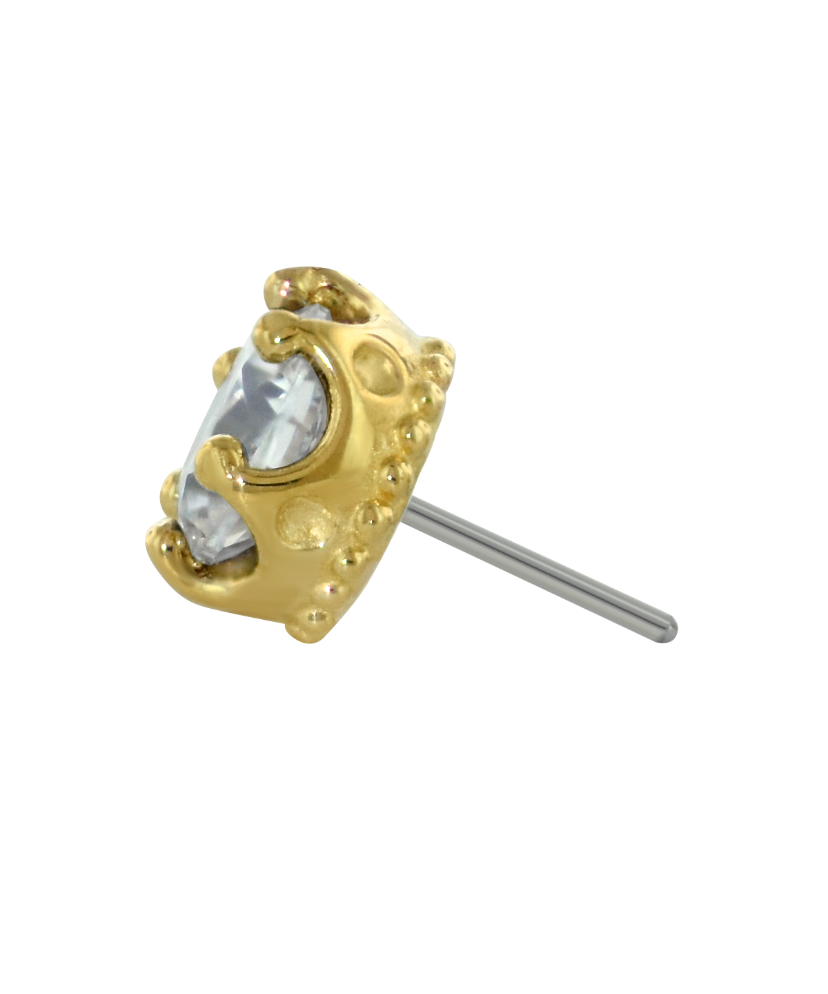 ANATOMETAL 18ga16ga クイーンスレッドエンド 3mm 18K イエロー