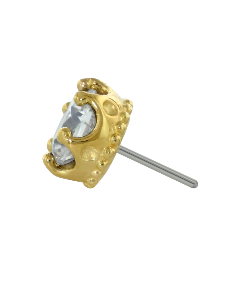 Earring Queen End-Faceted