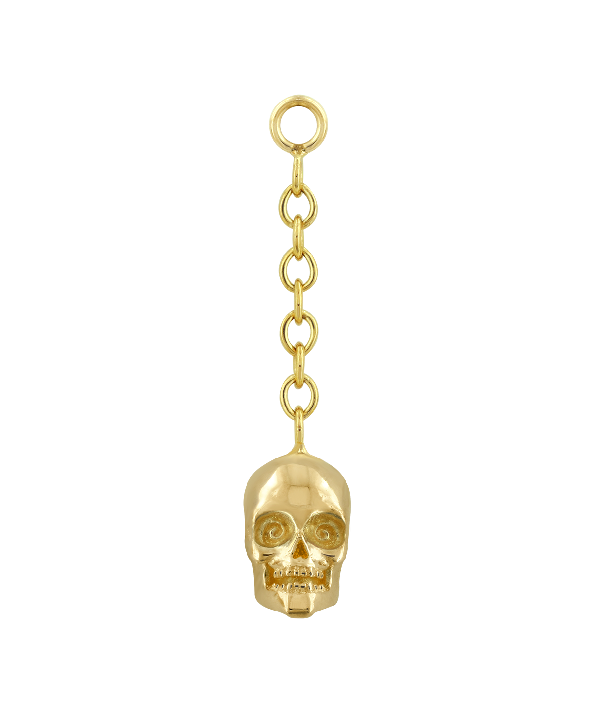 Skull Drop Charm