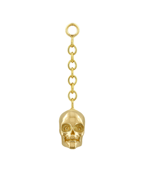 Skull Drop Charm – Anatometal