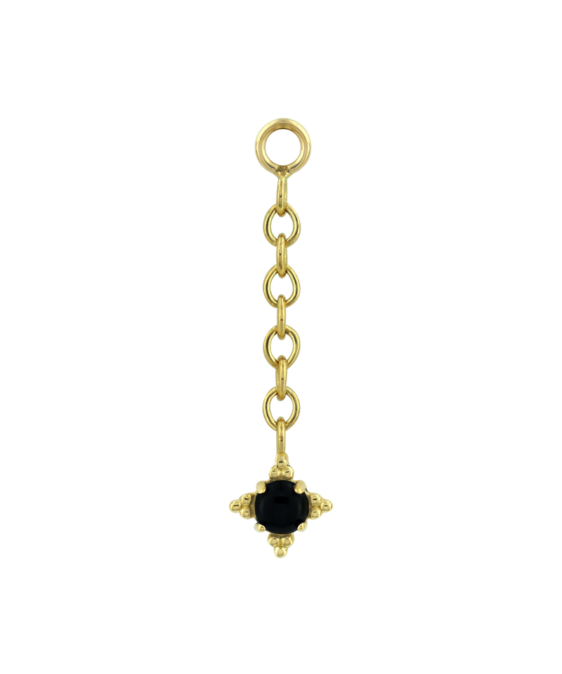 Zia Cabochon Drop Charm