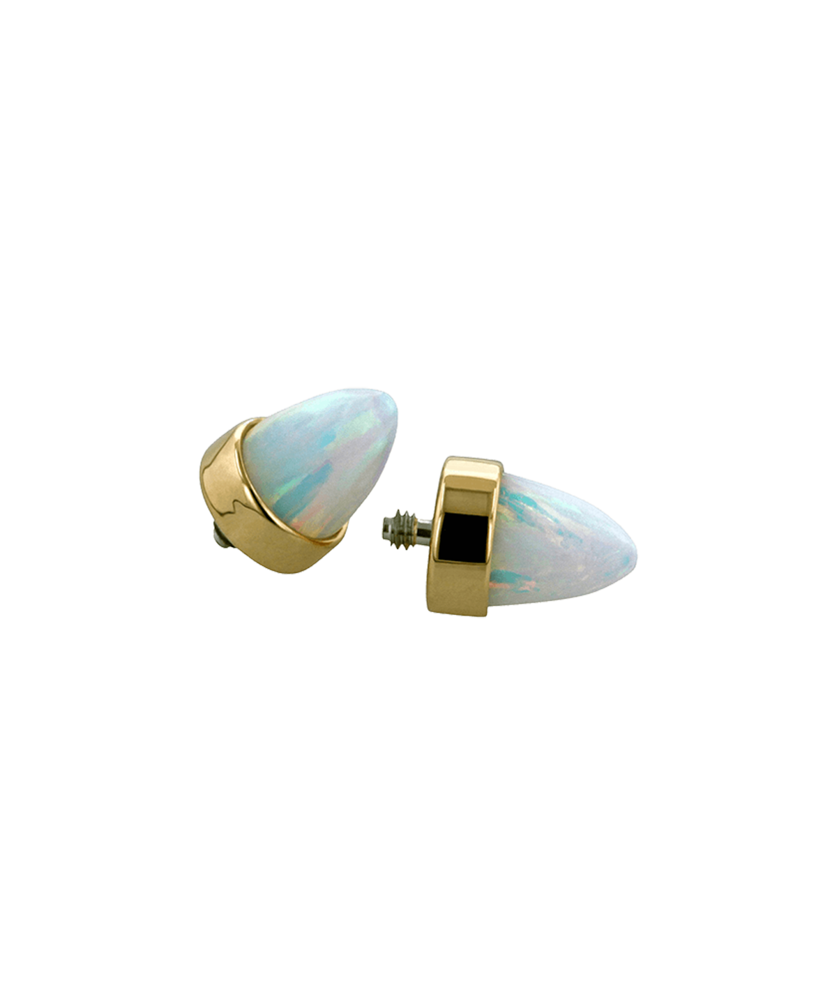 Threaded Bezel End - Cabochon