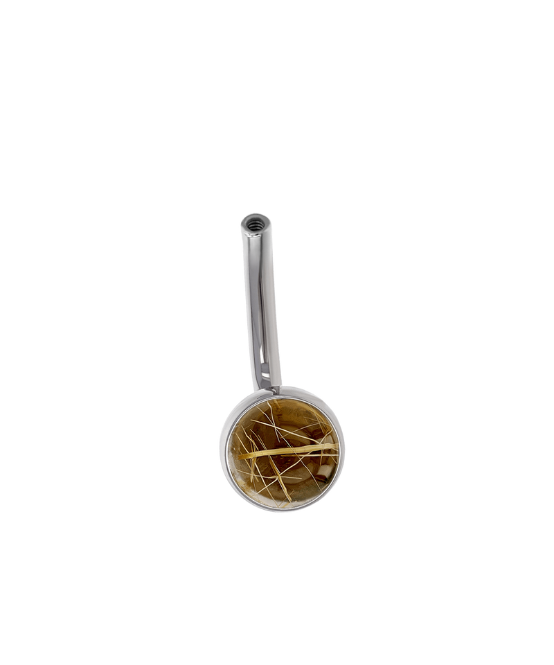 10g Bezel Navel Curve Base