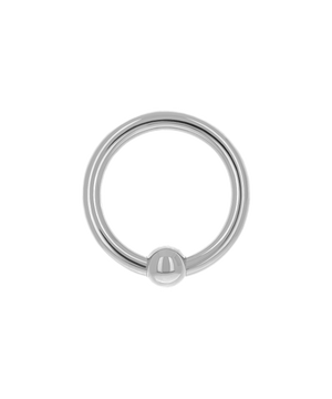 Captive Bead Ring with Bead - Overstock