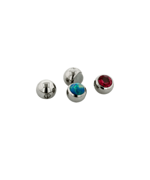 Captive Gem Bead End