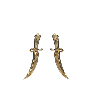 Threaded Dagger Curved End