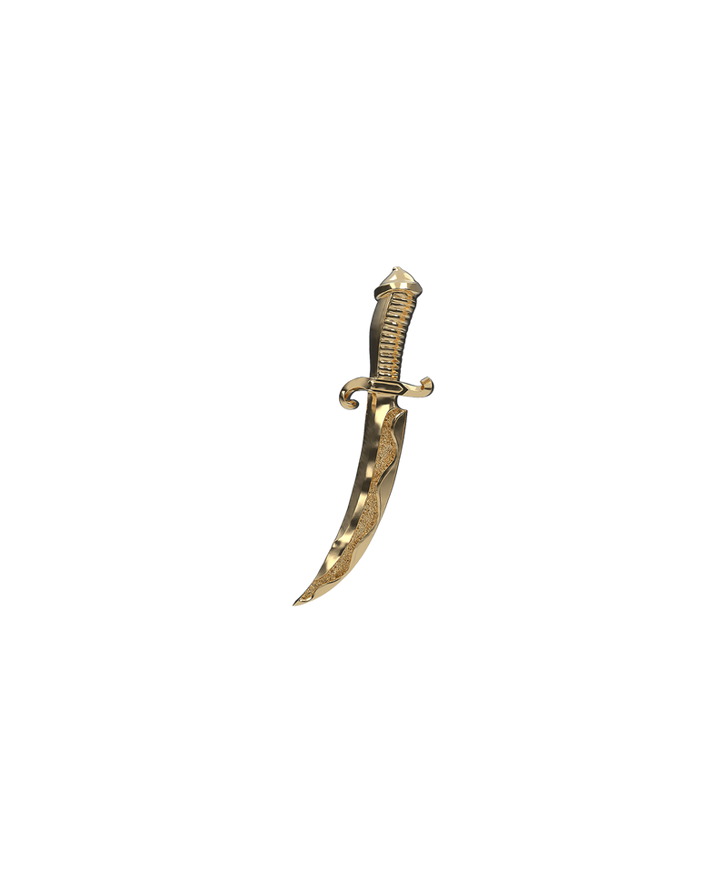 Threadless Dagger Curved End