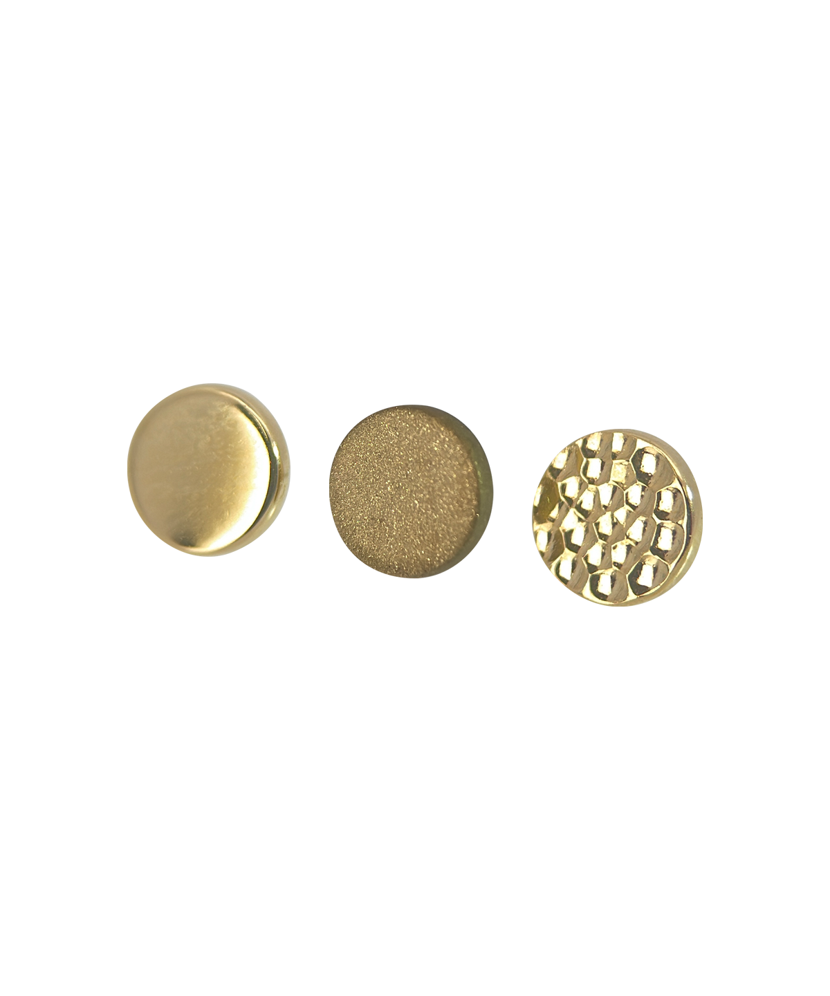 Threadless Disk End - Gold