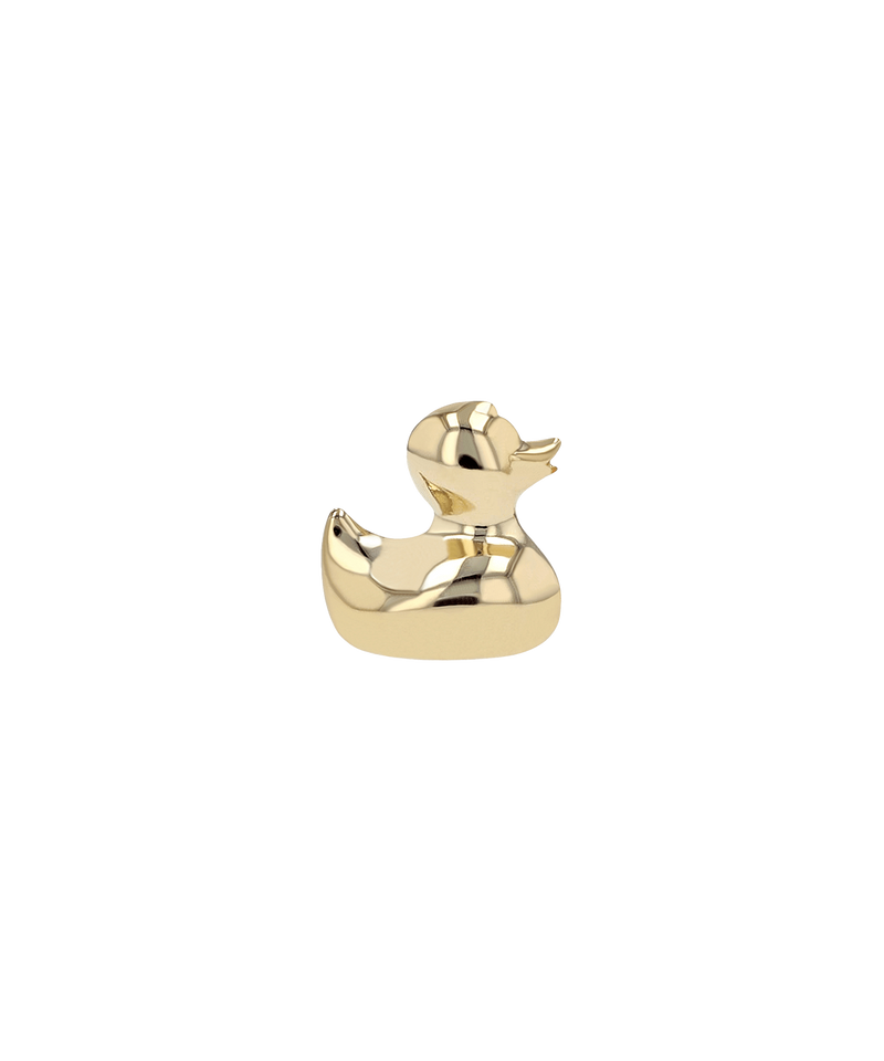 Ducky End - 18K Rose Gold - Threadless