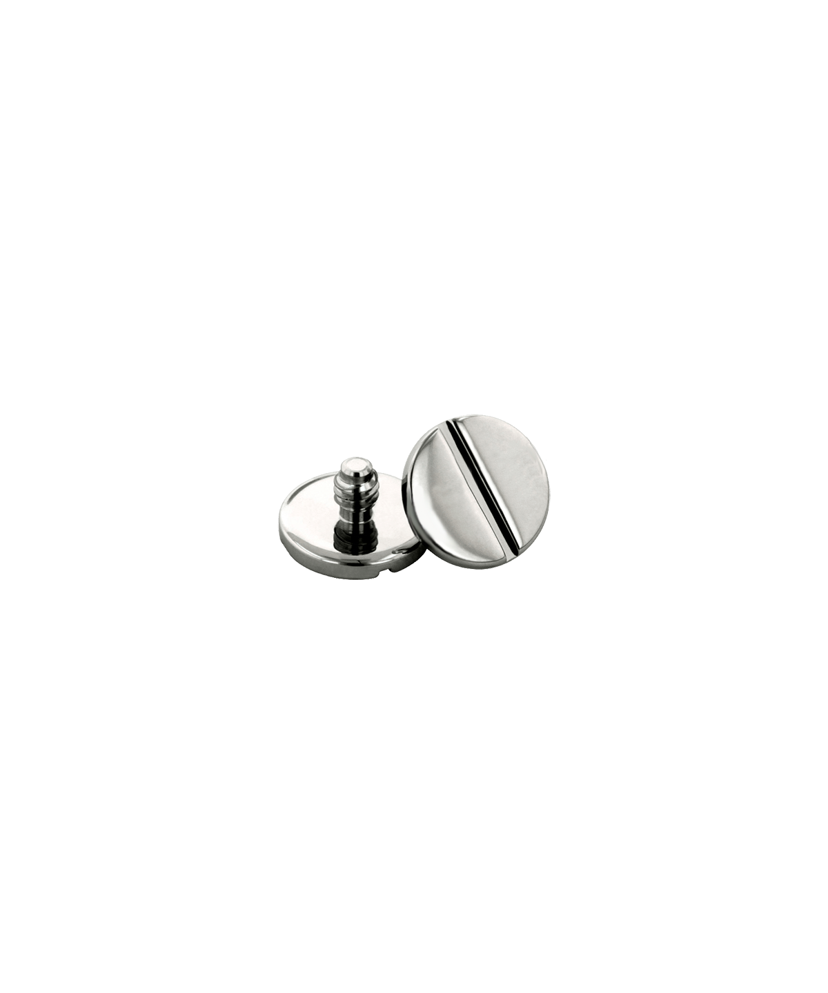 Threaded Disk End-Flathead - Gold