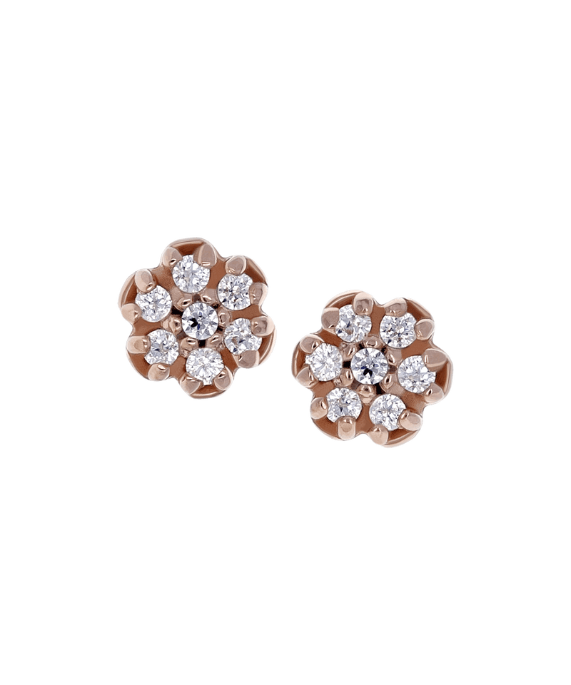 Threadless Flower Nostril Screw