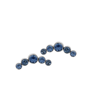 Threaded Arc Cluster - 5 Gem