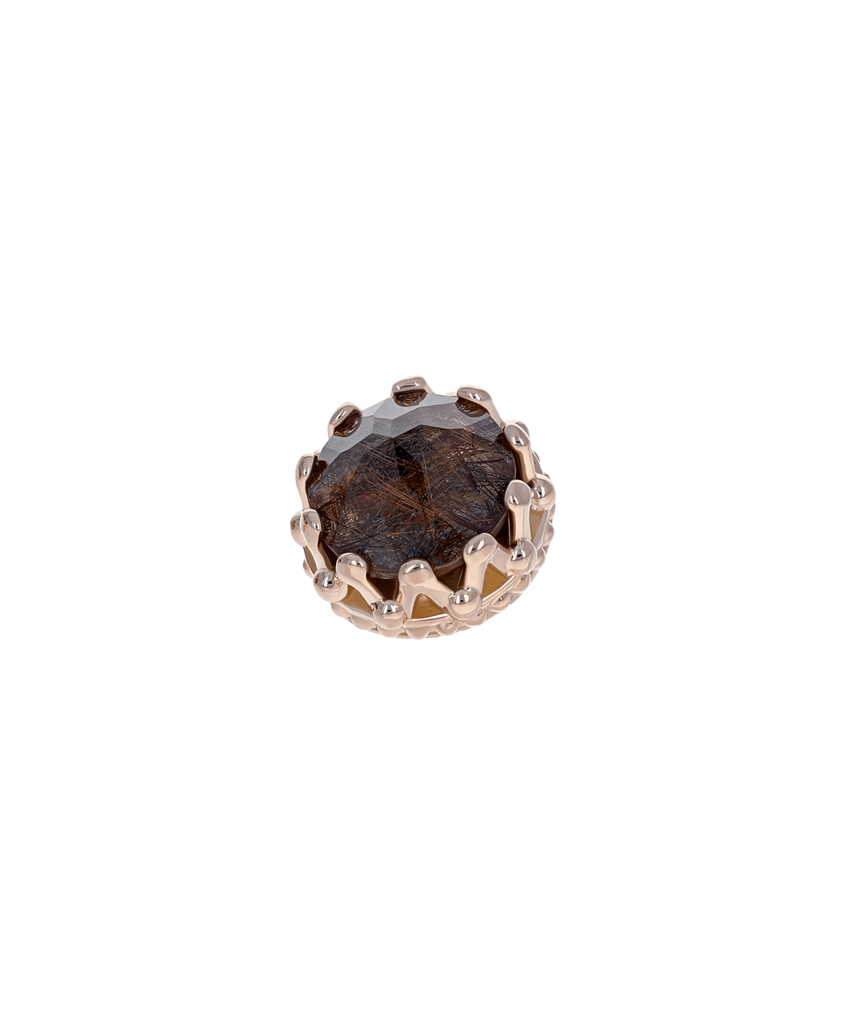 King End-Cabochon - 18K Yellow Gold