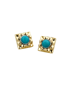 Kira All Gold End - Earring