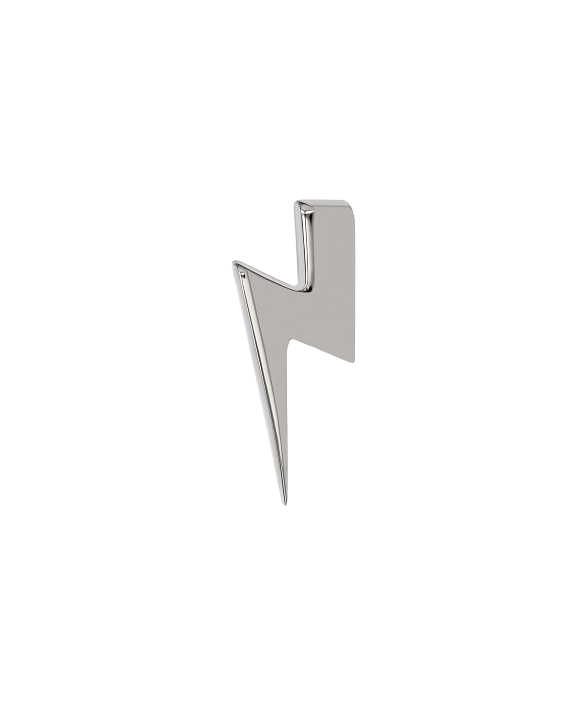 Earring Lightning Bolt End