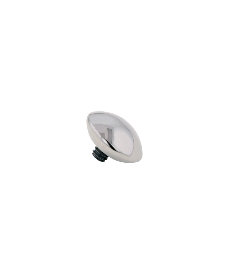 M and M End - Titanium - Overstock