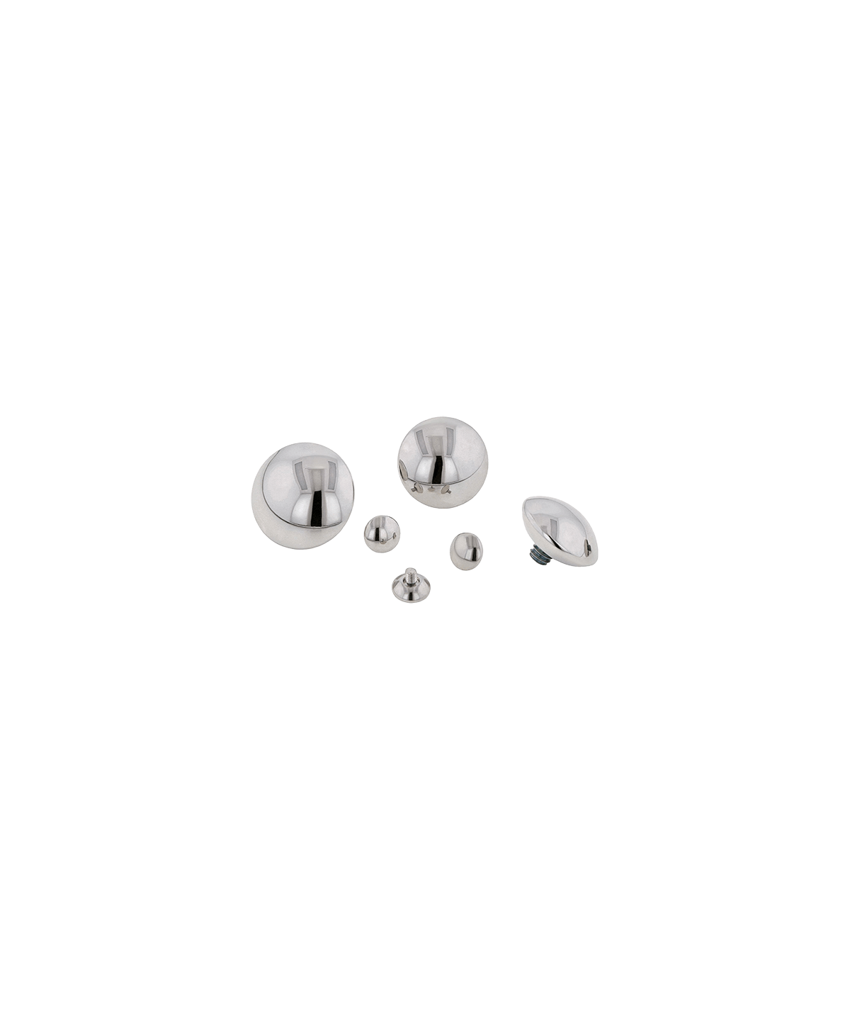 M and M End - Titanium - Overstock