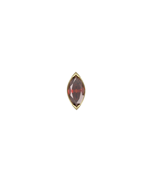 Threadless Marquise Bezel End