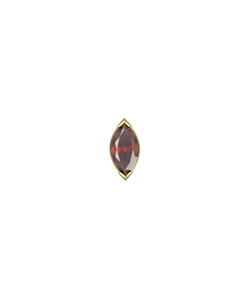 Threaded Marquise Bezel End