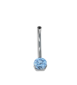 14g Prong Navel Curve Base