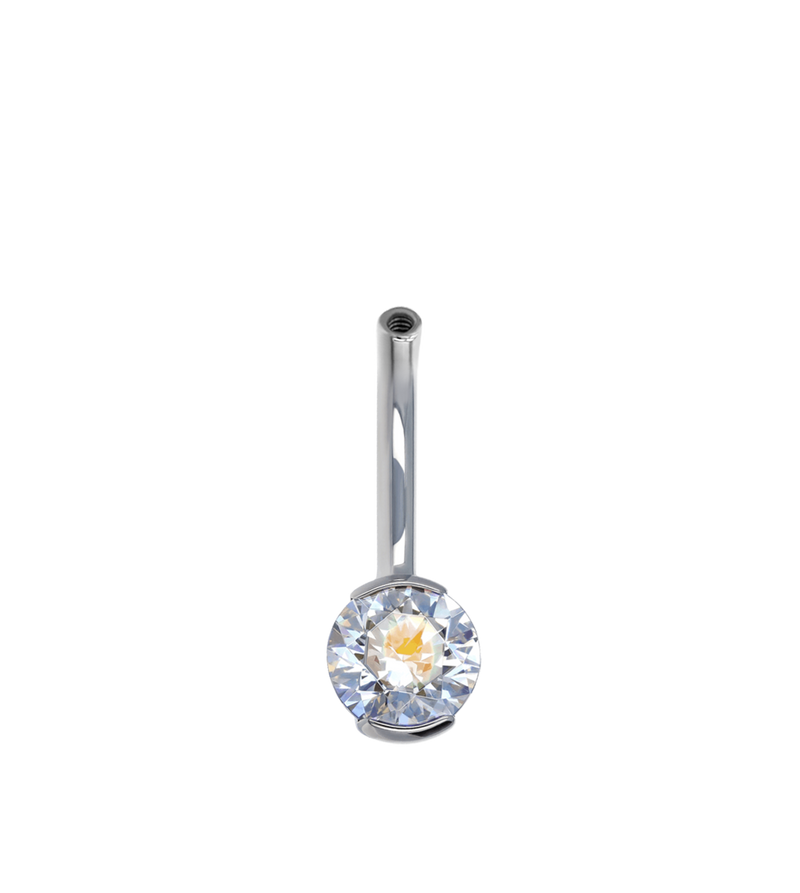 12g Partial Bezel Navel Curve Base