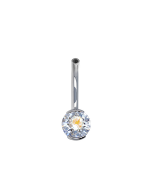14g-Partial Bezel Navel Curve Base