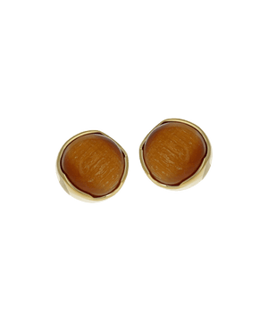 Earring Prong Set Gem End-Cabochon