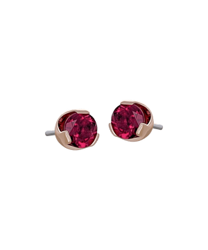 Threadless Prong Set Gem End-Faceted