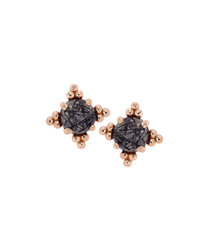 Threaded Zia End - Cabochon